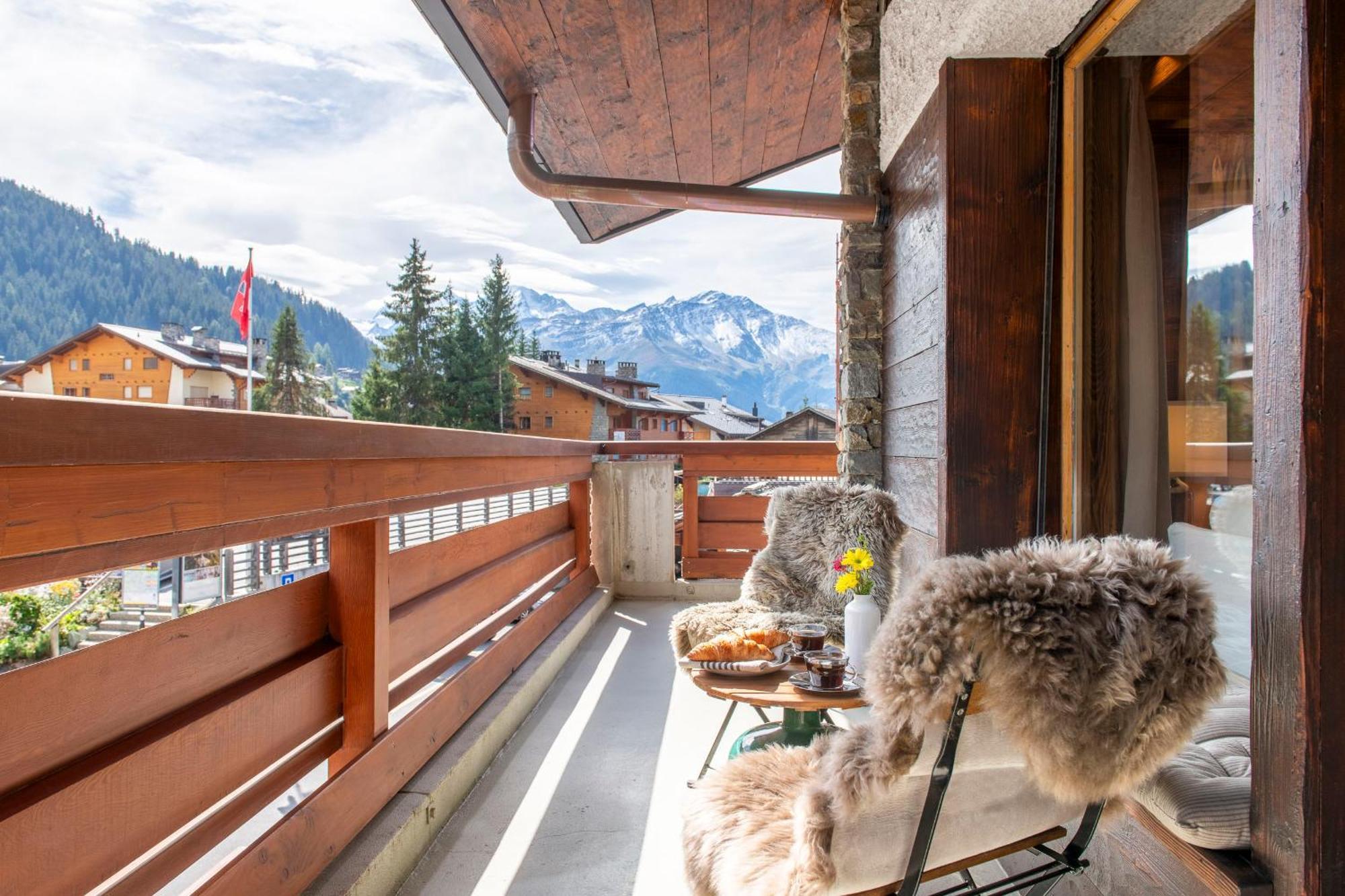 Square Poste Apartment Verbier Extérieur photo